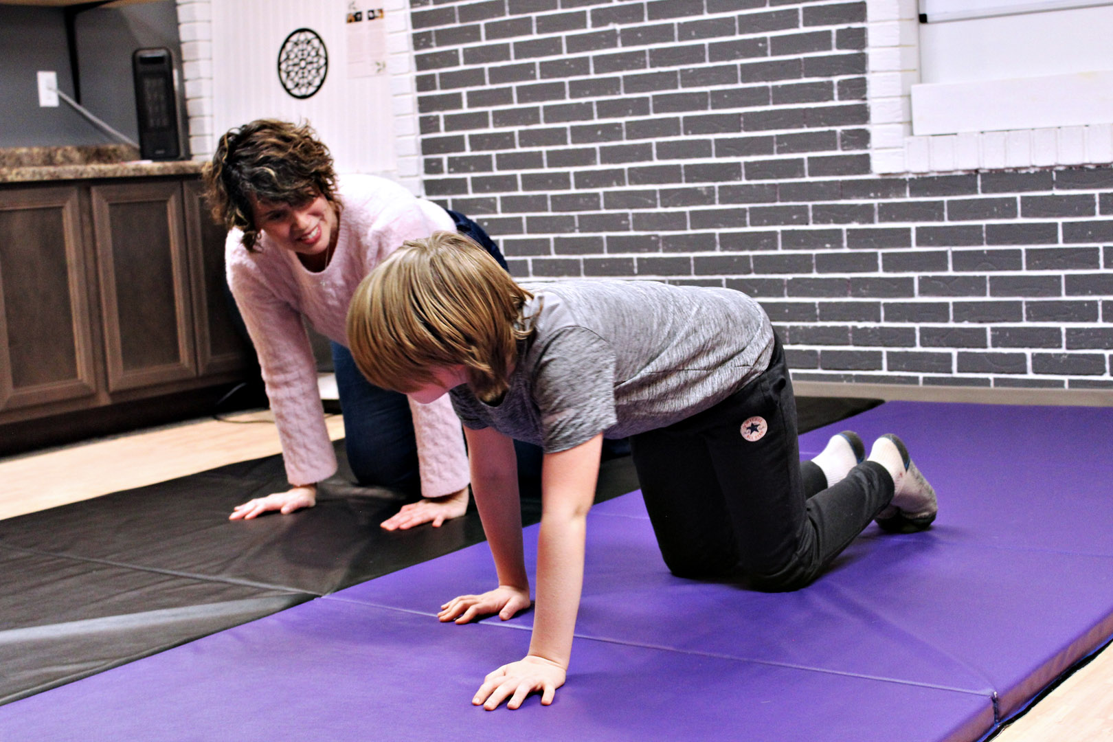 Weighted blanket calming