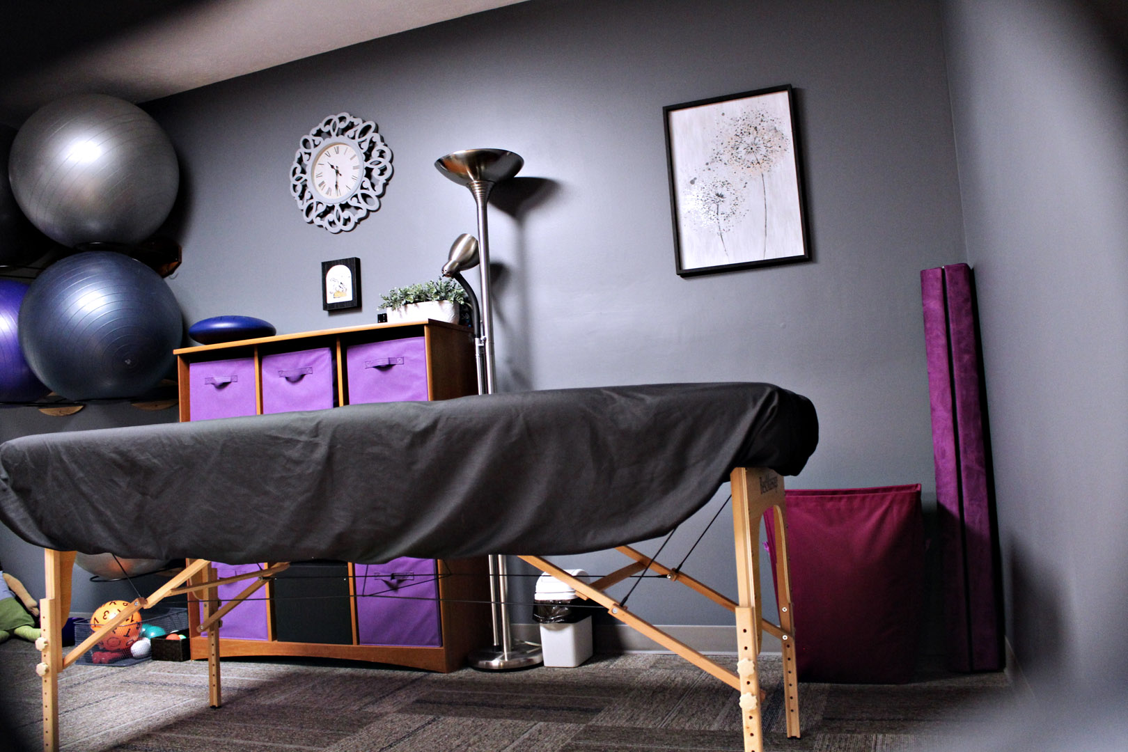 Therapy room at Body Redeemed Somatics