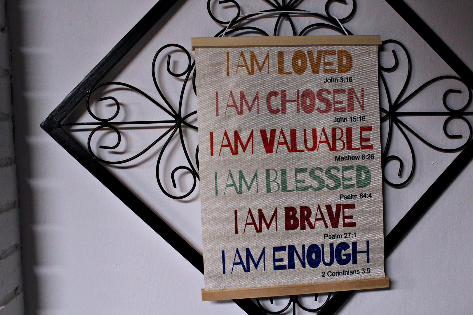 I Am Enough sign